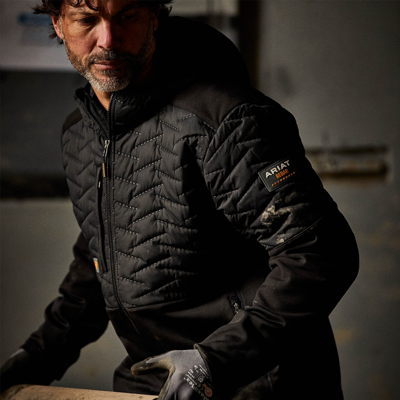 Ariat Men's Rebar Cloud 9 Insulated Jacket - Black-2